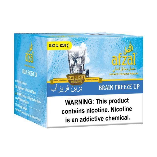 Brain Freeze Up Afzal Tobacco Hookah Molasses – 250g 