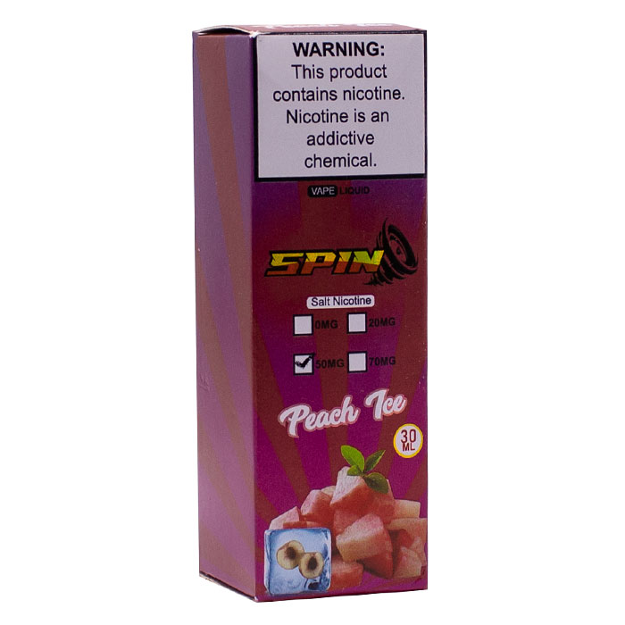 Peach Ice 30ML Spin E-Liquid Juice