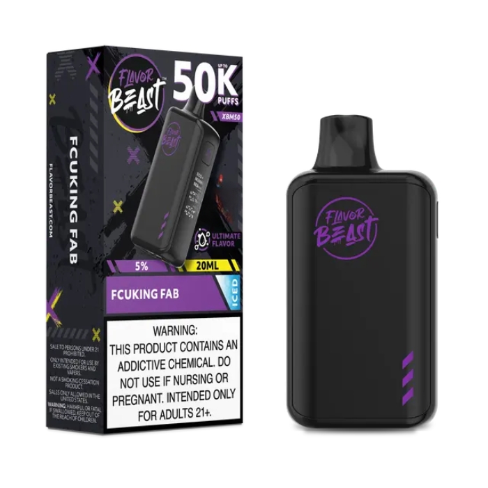 Fcuking Fab Flavor Beast XBM50 50000 Puffs Disposable Vape Ct-5